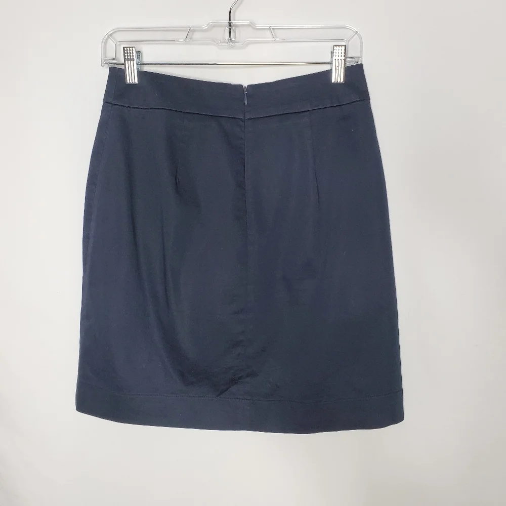 BANANA REPUBLIC Navy Pencil Skirt